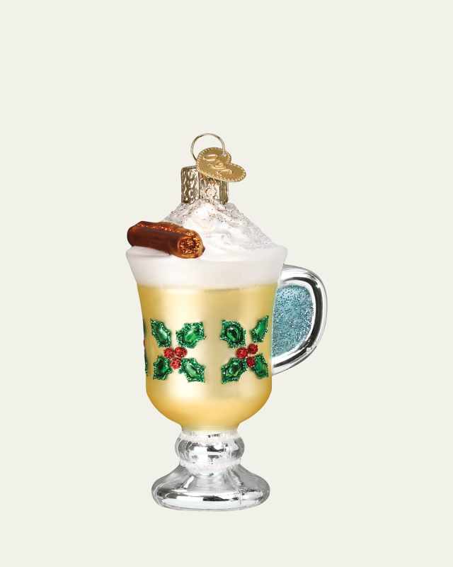Eggnog Christmas Ornament